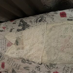 Elegant Lace Dress in Cream